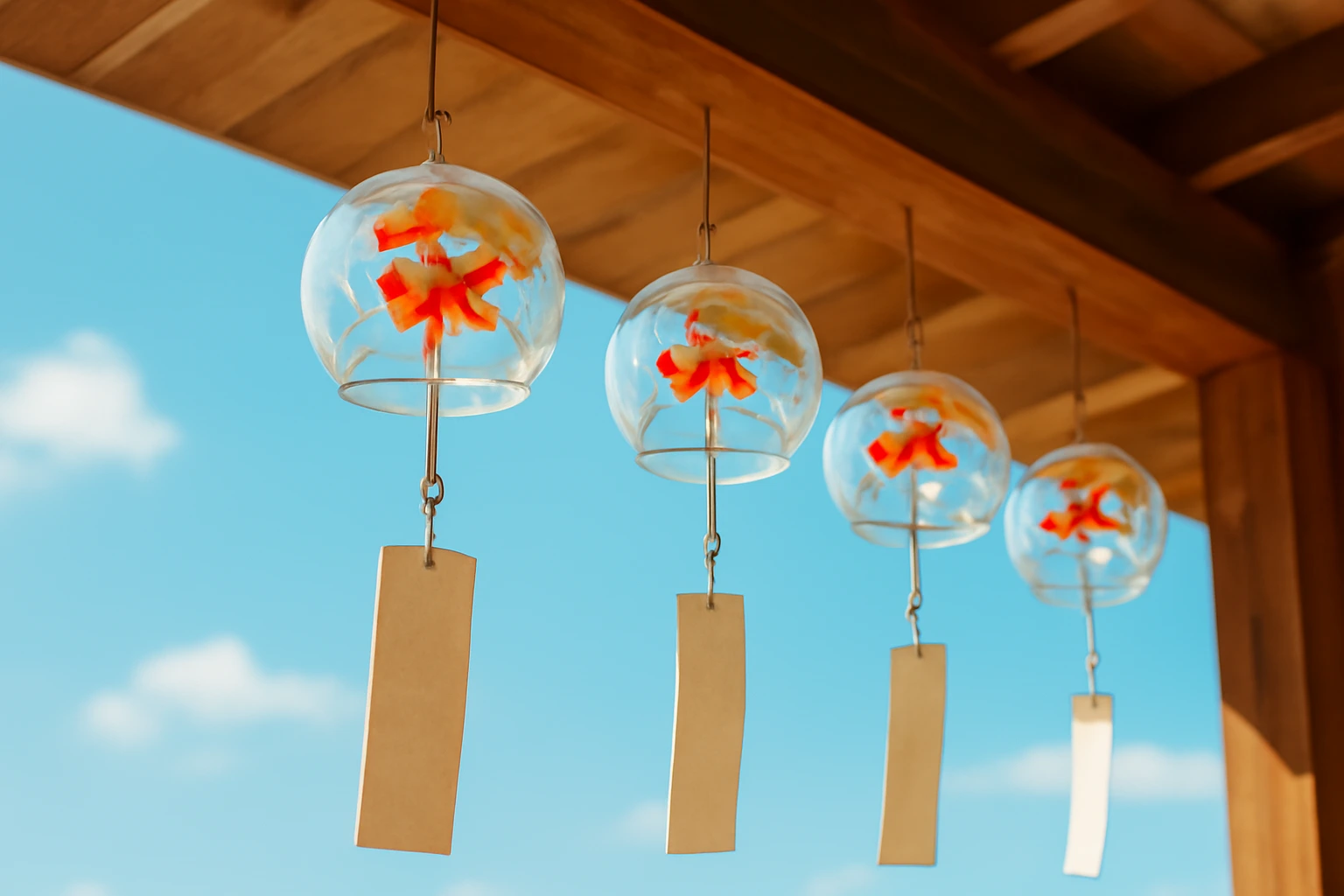 Furin, chuông gió mùa hè của Nhật: thuỷ tinh Edo hay gang Nambu, treo ở ban công Việt sao cho êm tai