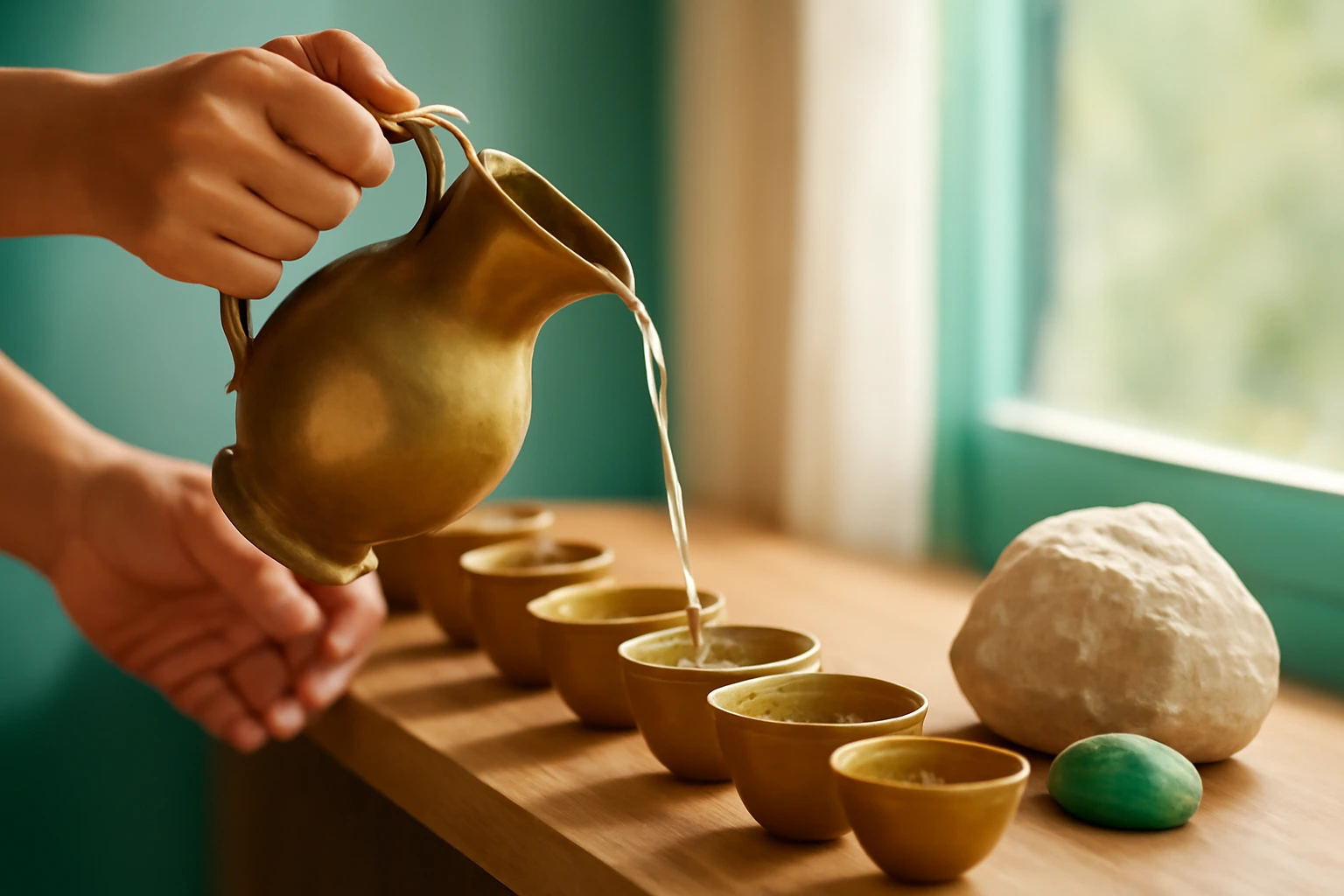 Dựng góc thờ kiểu Tây Tạng tại nhà: bảy chén nước, đèn bơ, khăn khata và thứ tự bày cho trang nghiêm