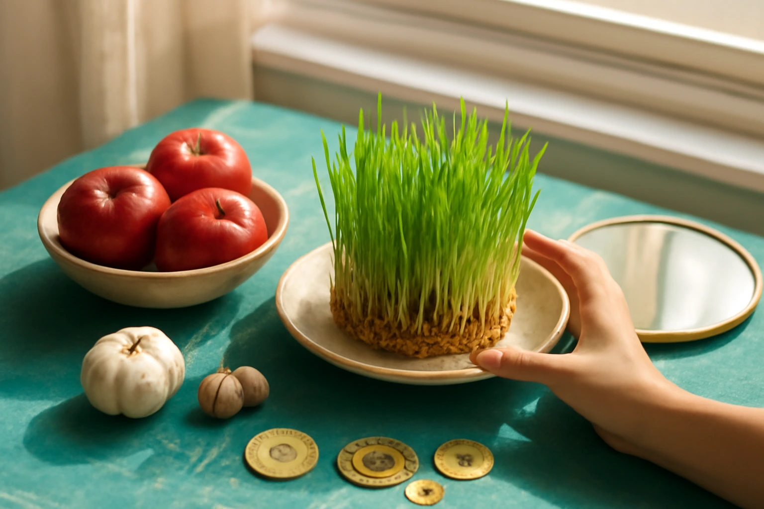 Mâm haft-sin ngày Tết Nowruz của người Ba Tư: bảy món chữ S, ý nghĩa từng món và đặt cạnh mâm ngũ quả Việt