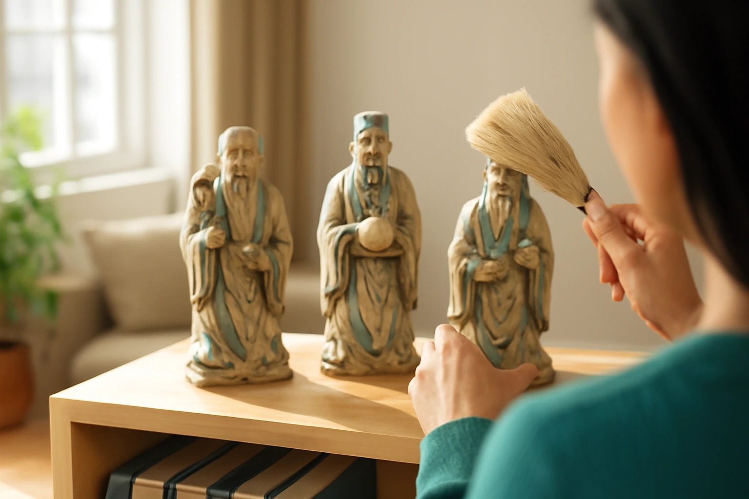 Tam Đa Phúc Lộc Thọ và Bát Tiên: nhận ra từng vị qua vật cầm, hiểu câu chuyện và bày tượng cho trang trọng